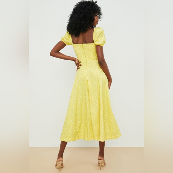 Yellow Floral ''Tallulah' House of CB- Medium - Picture 3 of 13